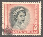 Rhodesia and Nyasaland Scott 152 Used